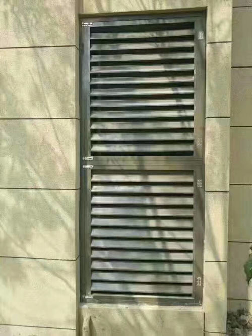通（tōng）風鋅鋼百葉窗工程實例